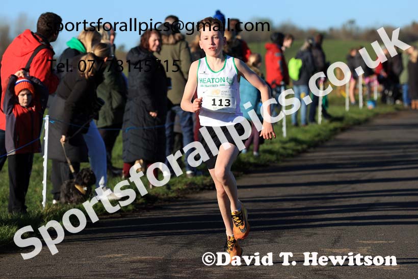 Boys and Girls under-15s 2023 Heaton Memorial 10k Road Race, Newcastle Town Moor, Newcastle.  Photo: David T. Hewitson/Sports for All Pics